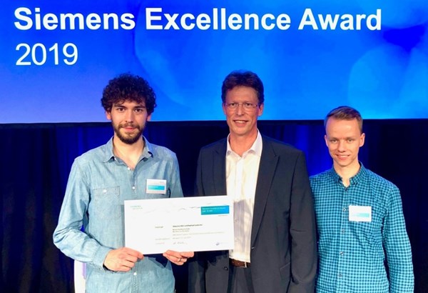 Studenten der BFH erhalten den Siemens Excellence Award 