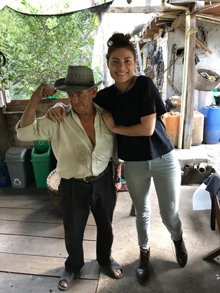 Maite lebt von der Wertschöpfungskette des Kaffees