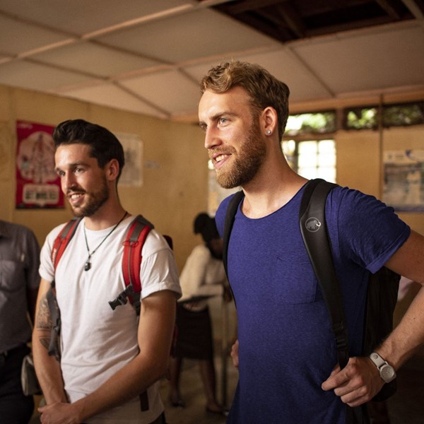 Fabian Engel und Simon Oschwald