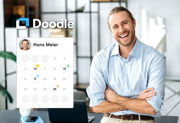 Mit diesen fünf Tipps für Doodle hast du pro Woche eine Stunde mehr Zeit Mit diesen fünf Tipps für Doodle hast du pro Woche eine Stunde mehr Zeit