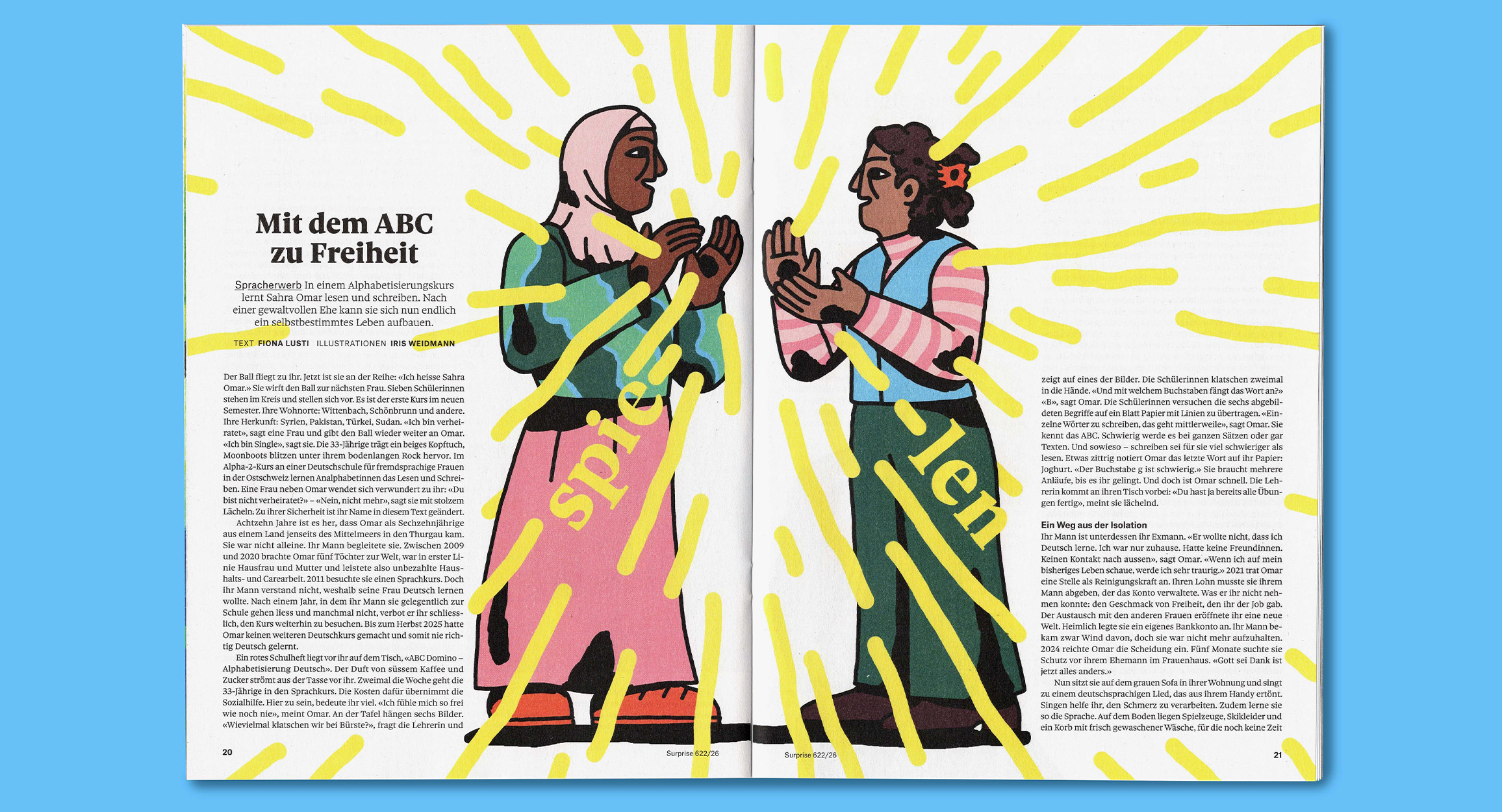 «Das Dasein als Illustratorin kann auch einsam sein.»