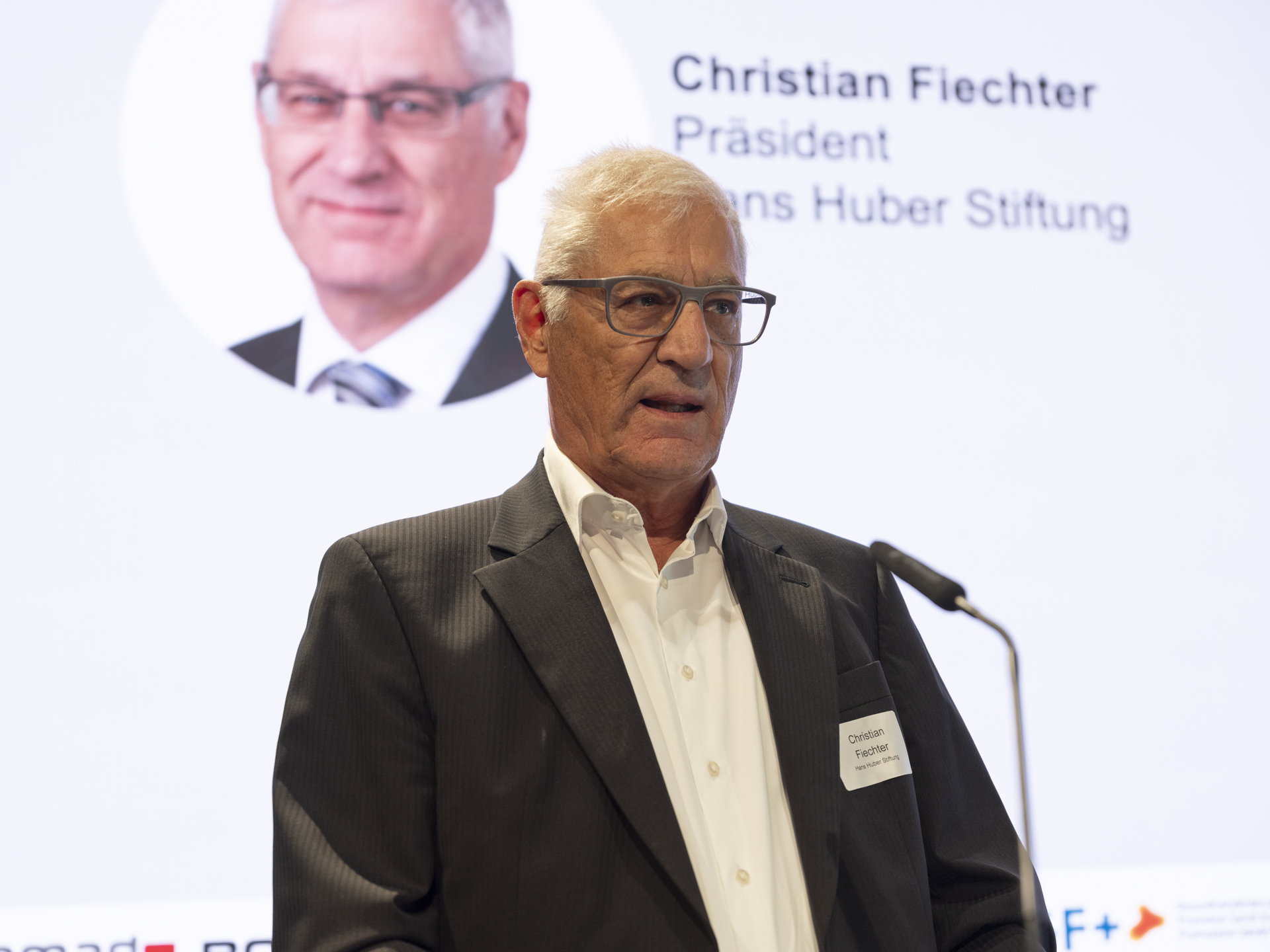 Christian Fiechter, Präsident, Hans Huber Stiftung