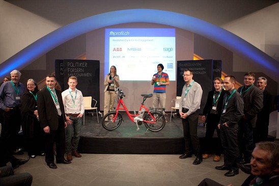 2010 DV St.Gallen: FH Profil mit Moderator Knackeboul (David Kohler)