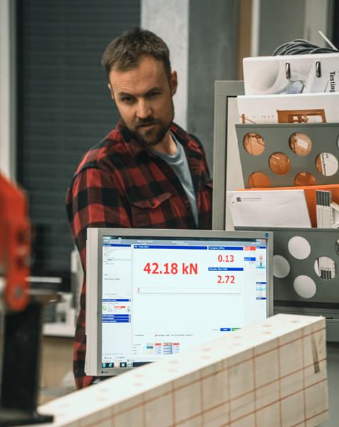 Bauen ohne Leim und Stahl? Das funk­tio­niert.