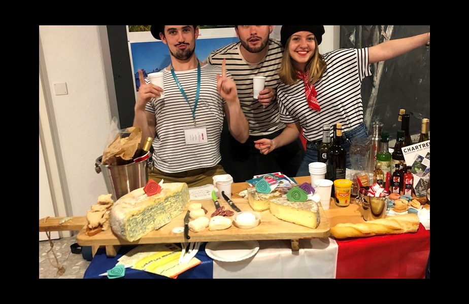 Französischer Marketstall