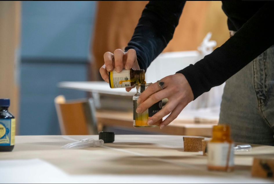 FHGR - Ein 10 Meter langes Bild ent­steht