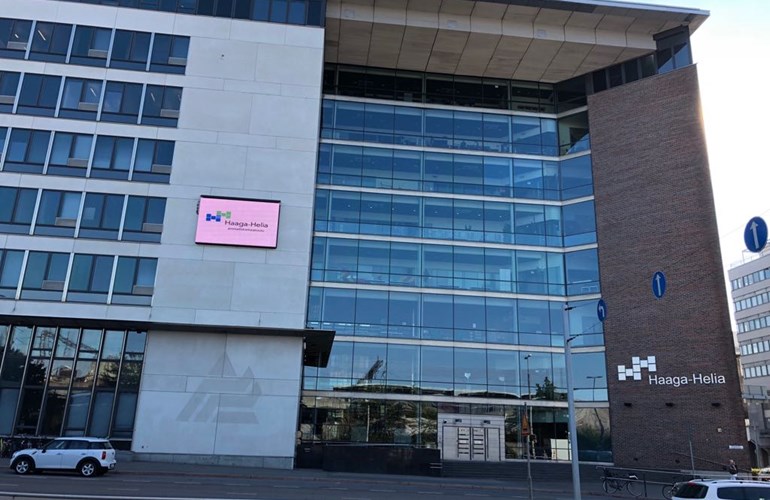 Die Haaga-Helia in Helsinki, Finnland.