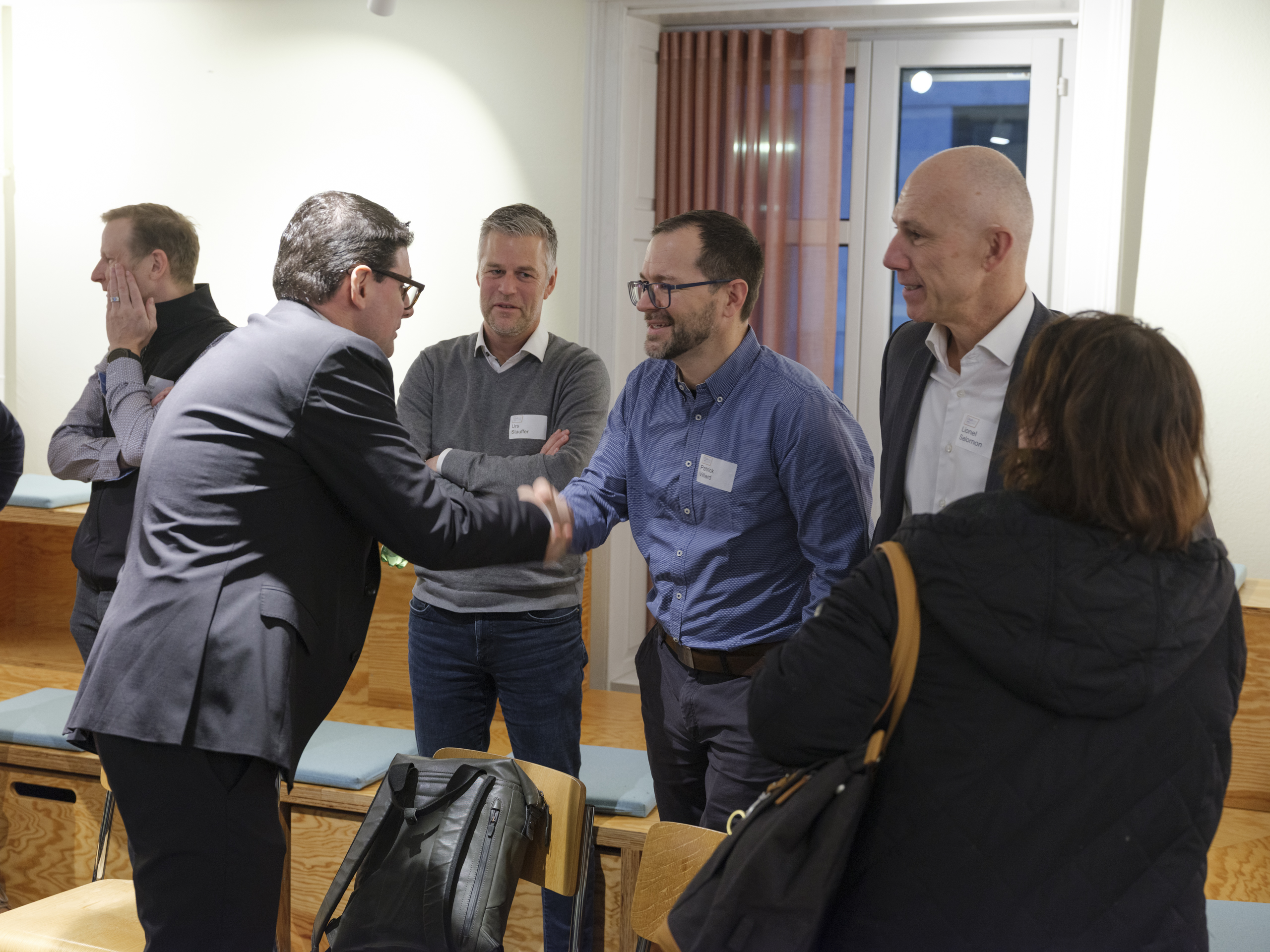 1. Kamingespräch des «Club 500» zu Gast bei Swisscom 