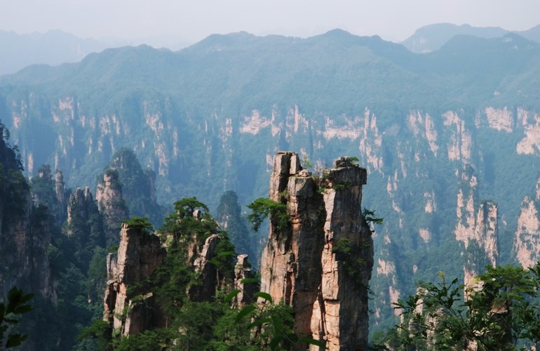 Nochmals die beeindruckenden "Avatar-Mountain", aus anderer Perspektive.