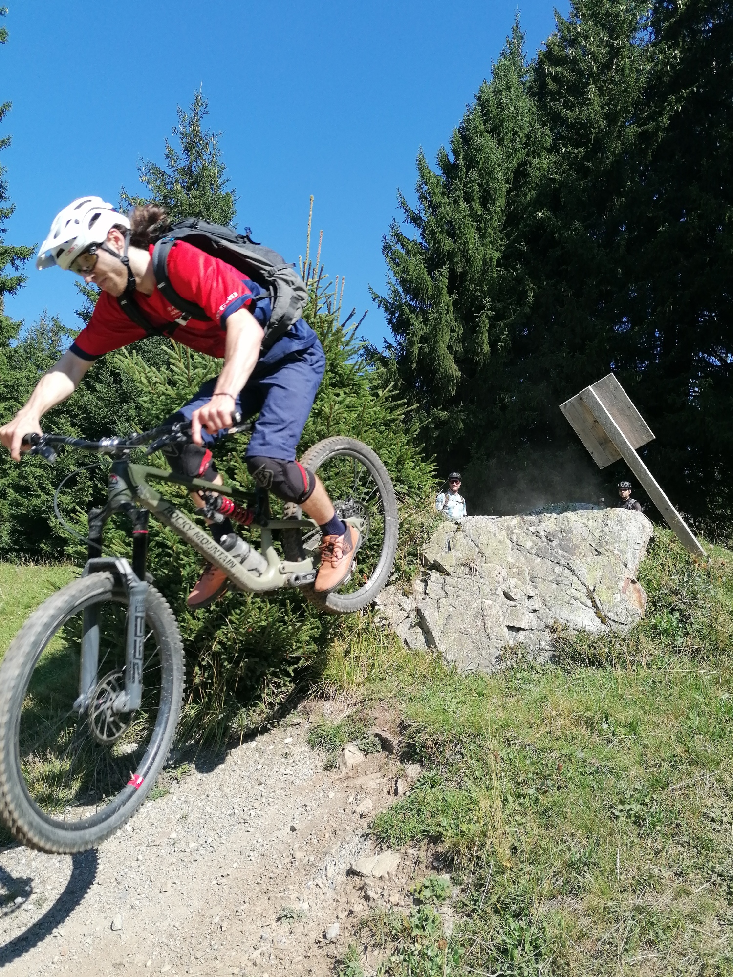 Erfolgreicher Bike-Day in Bündner Bergluft