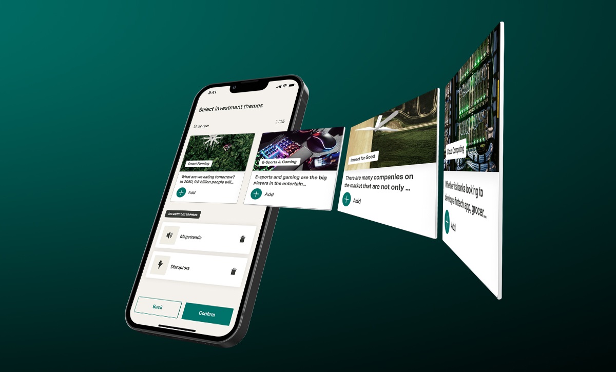 Investment- und Vorsorge-App volt by Vontobel 