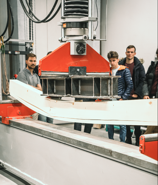 Bauen ohne Leim und Stahl? Das funk­tio­niert.