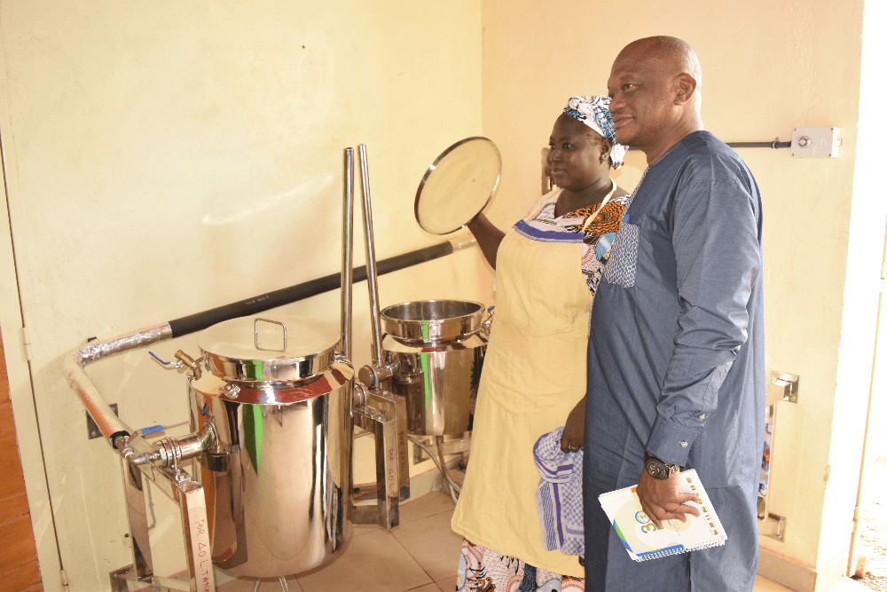 Dank der Technik in den Containern kann im Spital mit Dampf gekocht werden