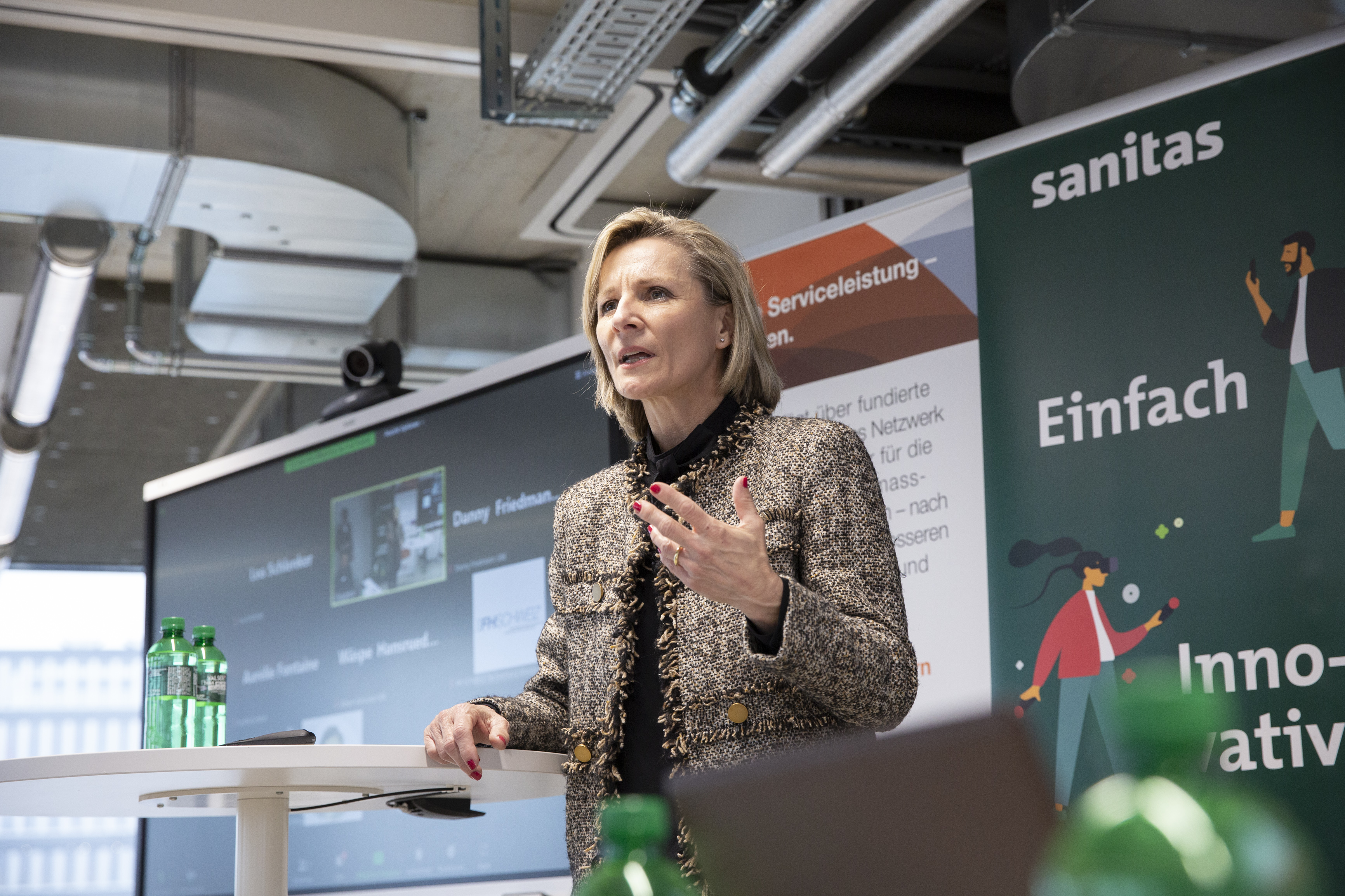 Simone de Montmollin, Nationalrätin und Präsidentin der USOE, Bild: Linda Pollari