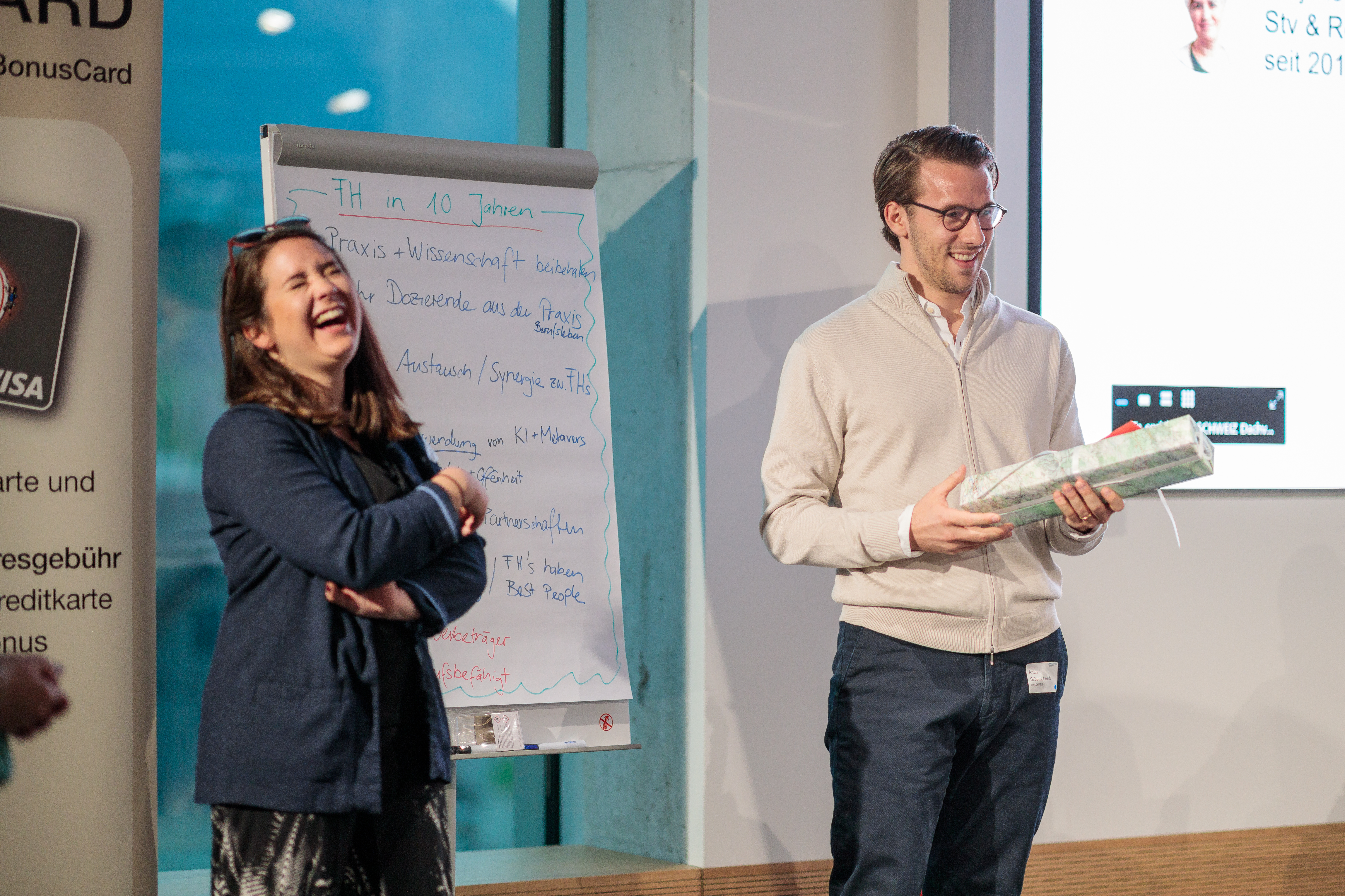 Verabschiedung Nico Caduff aus dem Vorstand FH SCHWEIZ