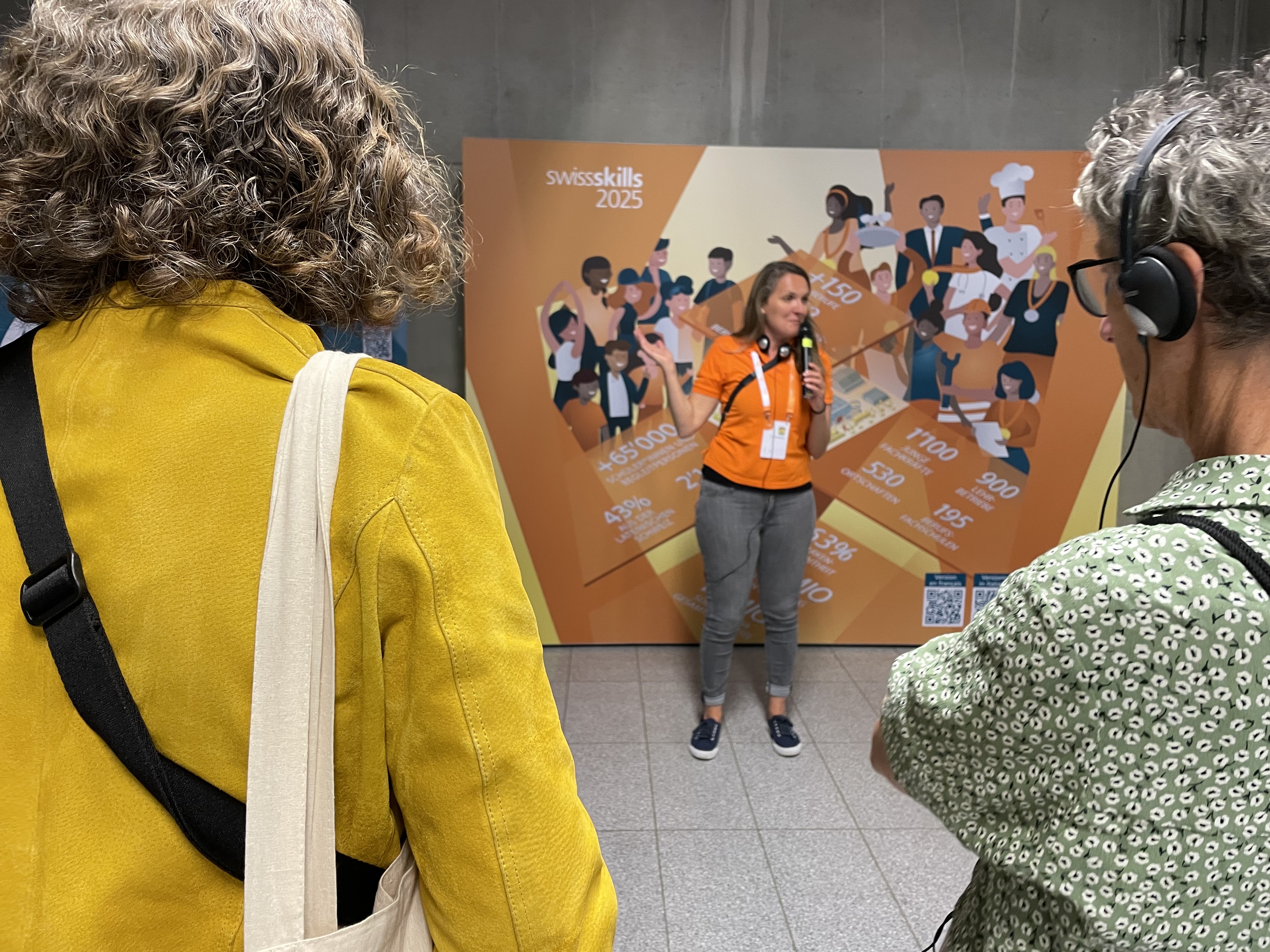 Cornelia Hauert stellt die SwissSkills 2025 anhand Facts & Figures vor