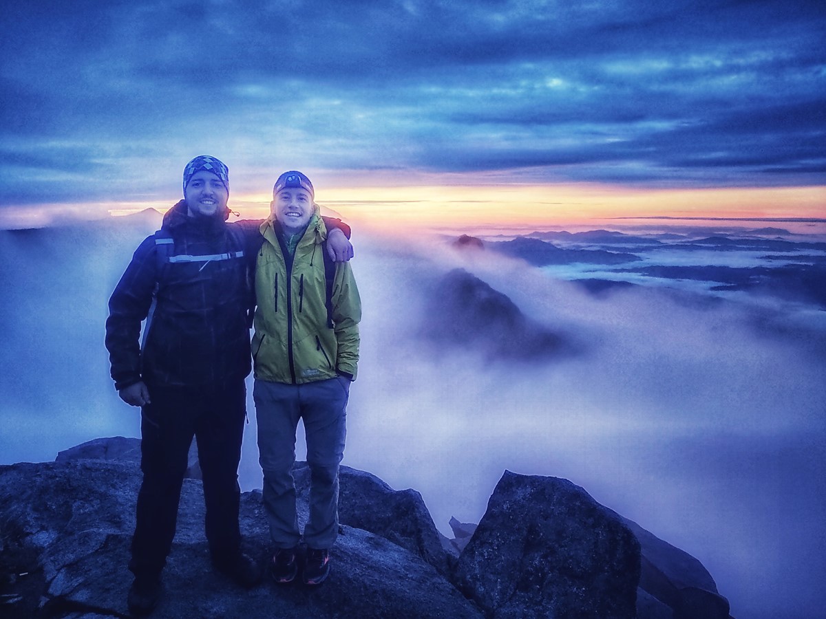 Auf dem Kinabalu, dem höchten Berg Borneos