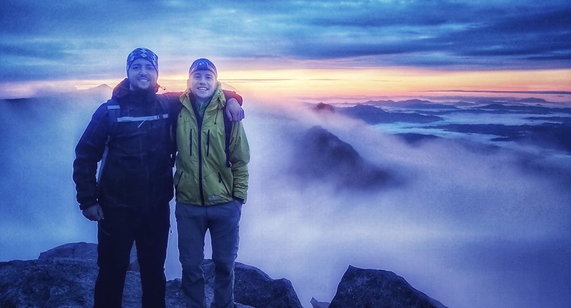 Auf dem Kinabalu, dem höchten Berg Borneos Auf dem Kinabalu, dem höchten Berg Borneos