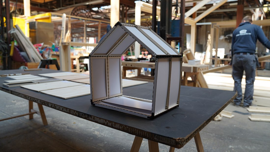 Aus dem modularen Baukasten entstehen Raummodule Aus dem modularen Baukasten entstehen Raummodule