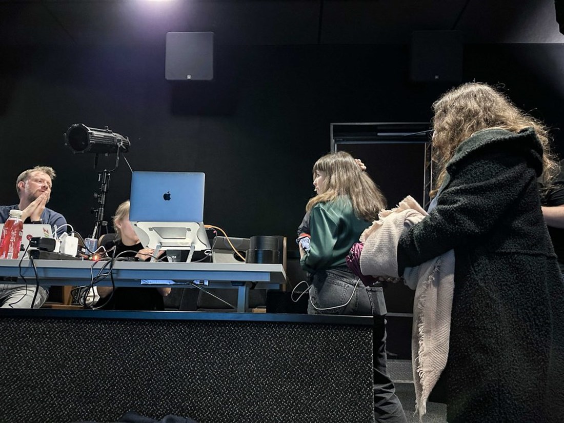 Anmeldung bei der Technik