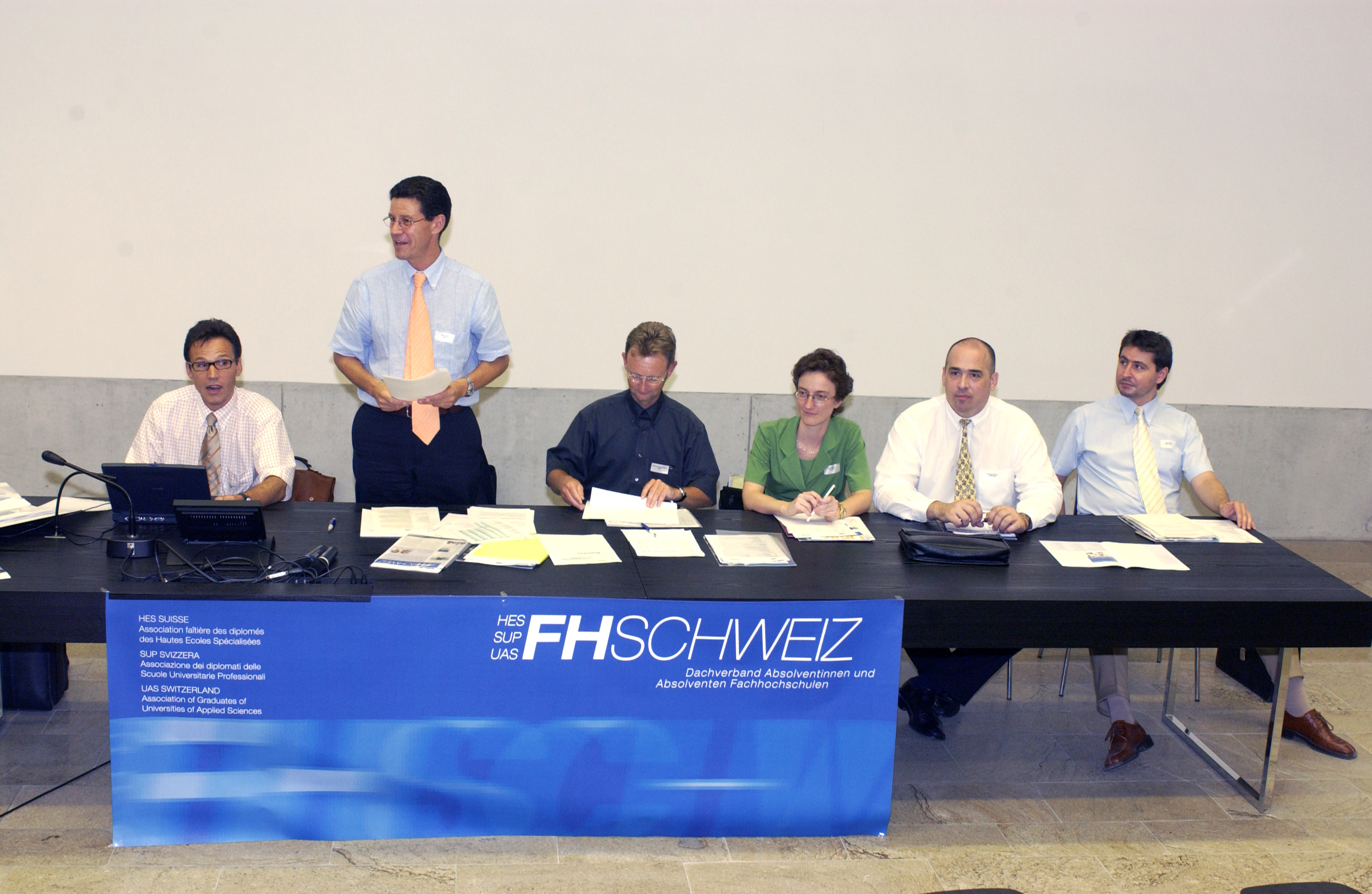 2003 DV Vorstand FH SCHWEIZ