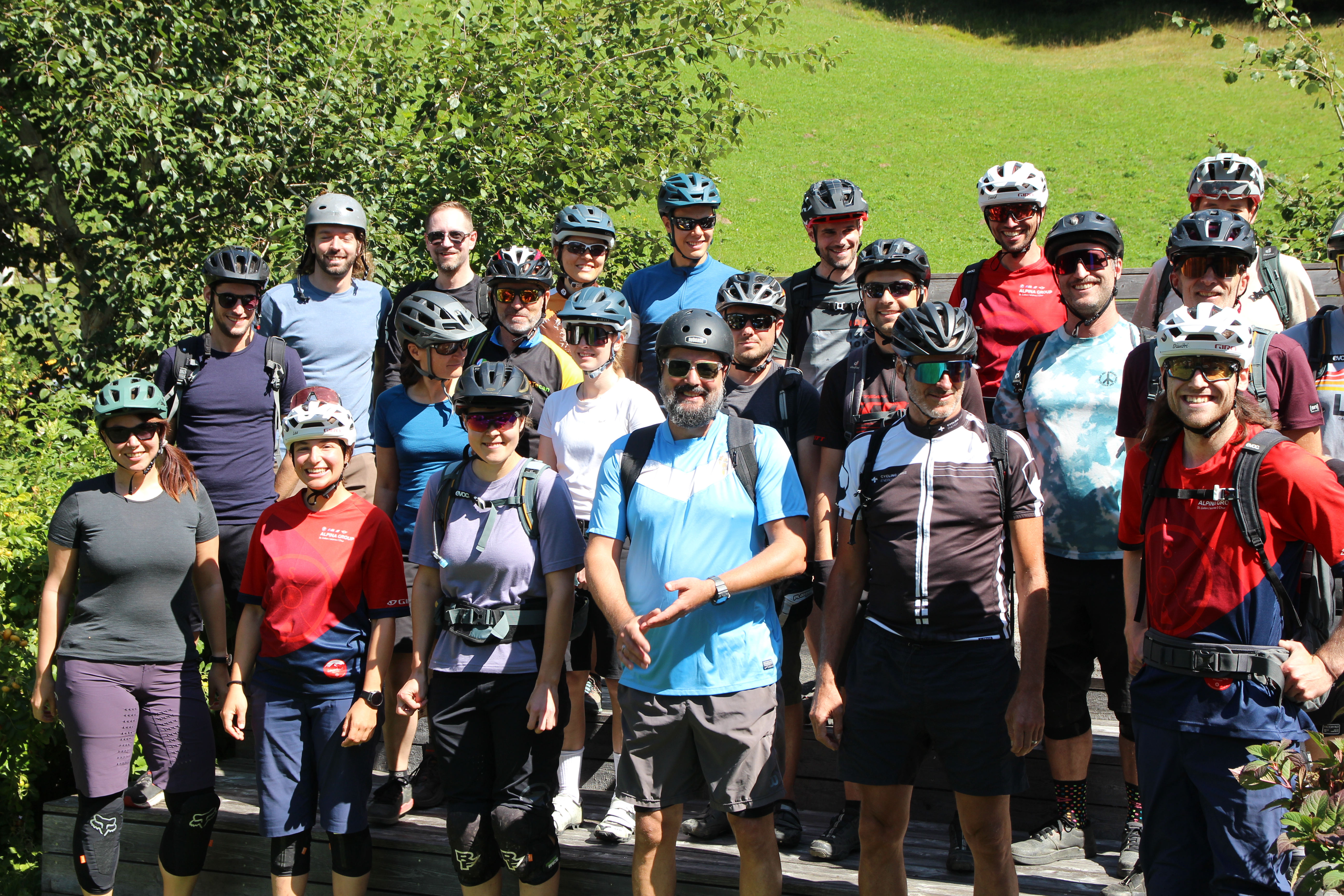 Erfolgreicher Bike-Day in Bündner Bergluft