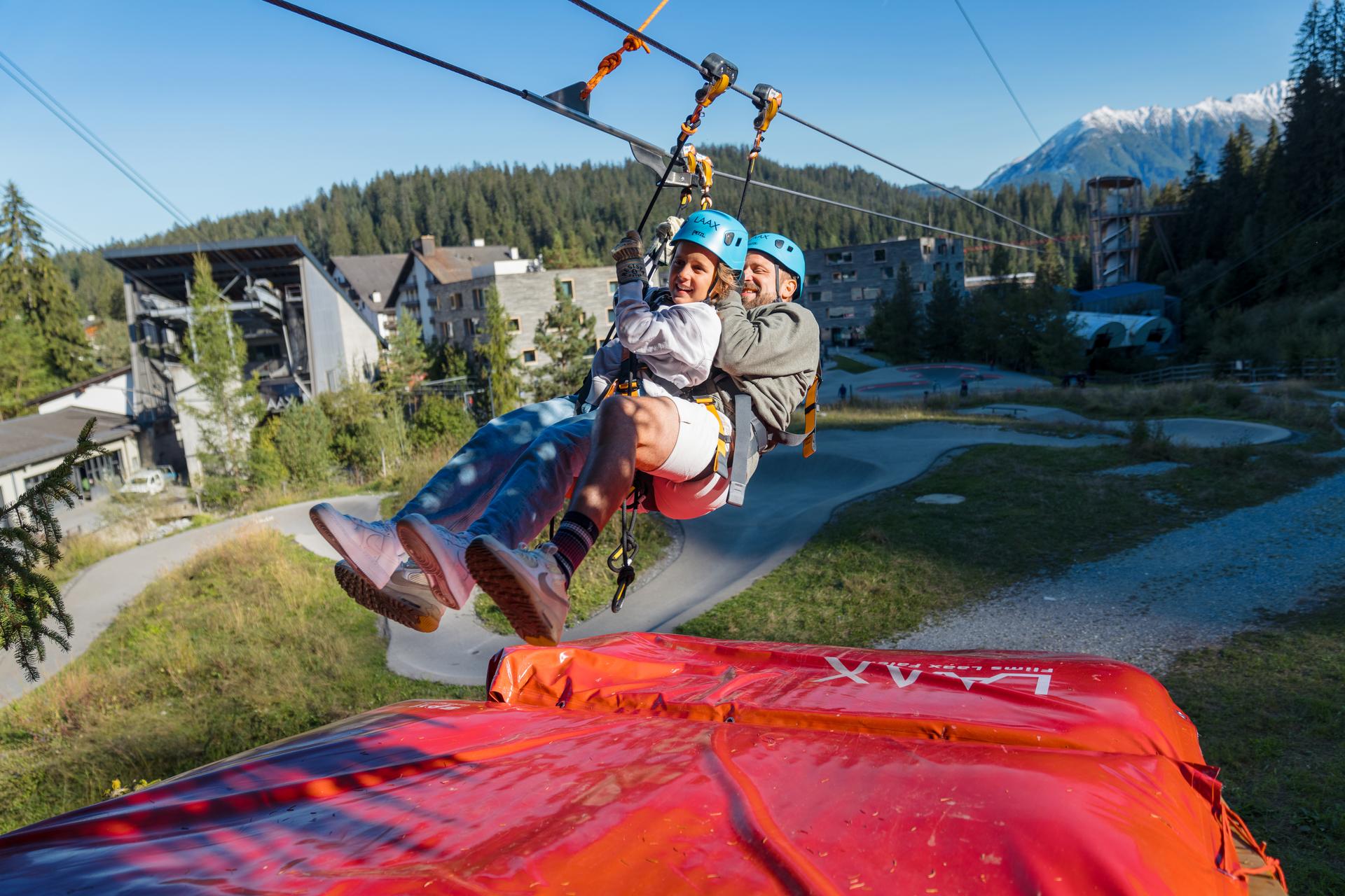 Action, Berge und Natur pur in LAAX