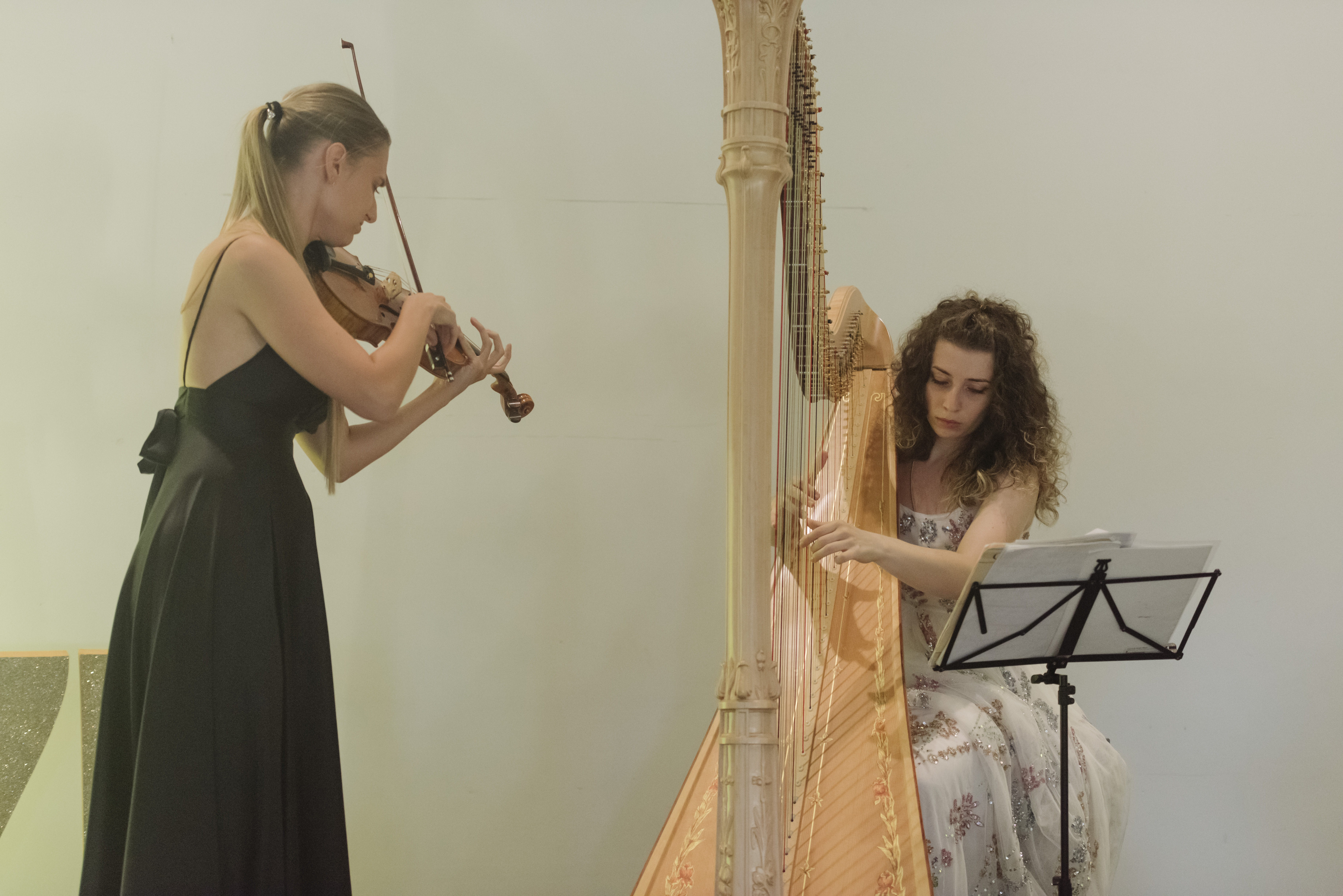 die Musikerinnen begleiten durch den Abend