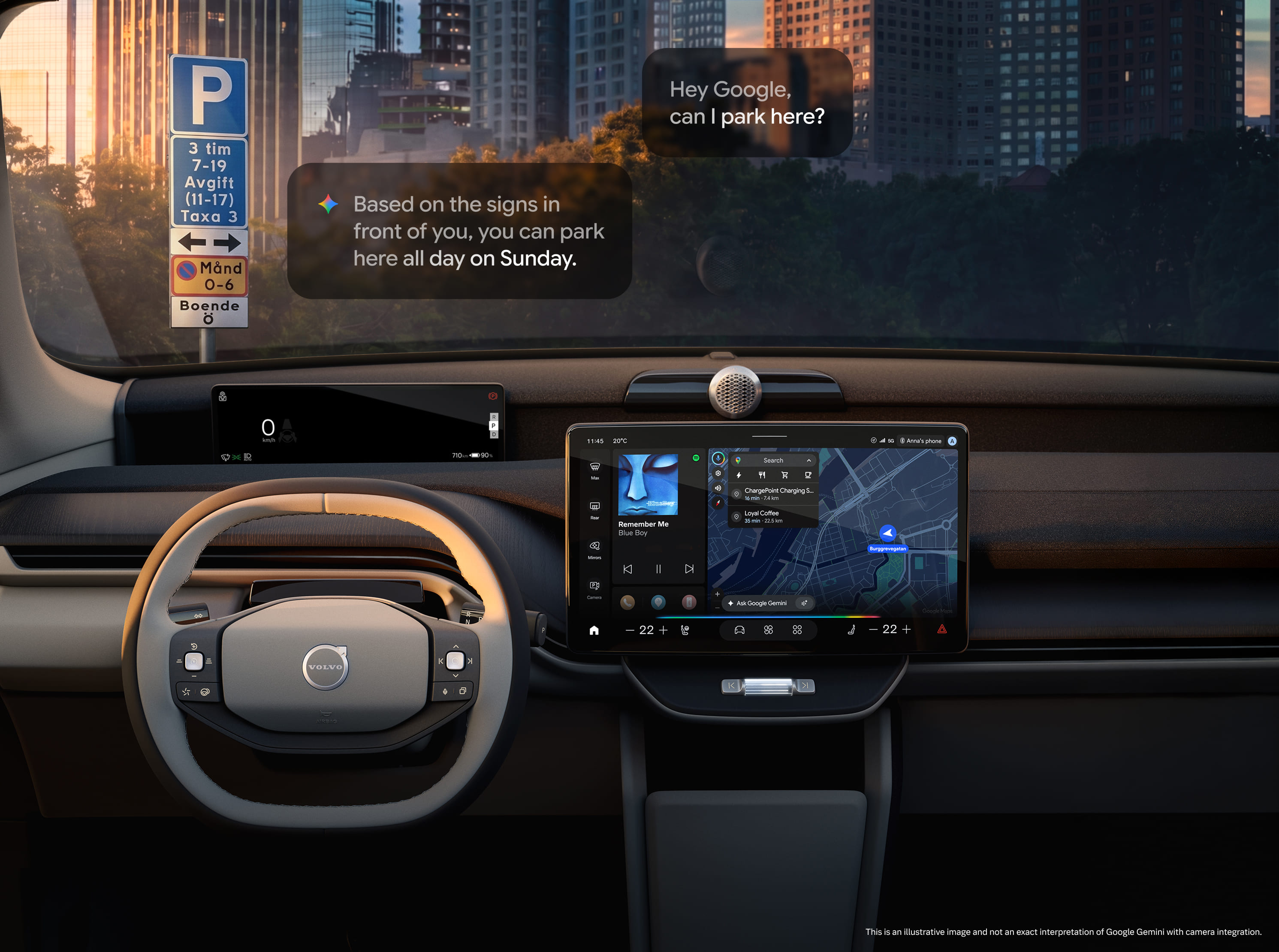 Small Talk im Auto? Der Volvo EX60 kann genau das 