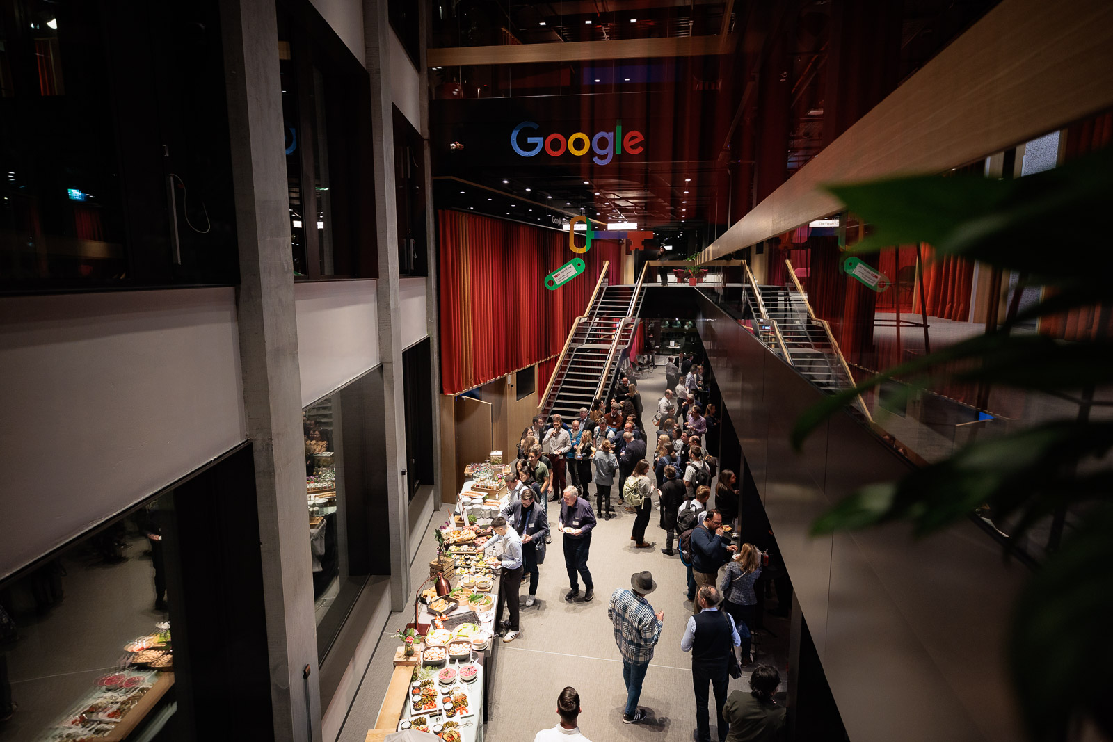 eindrückliche Räumlichkeiten von Google an der Europaallee