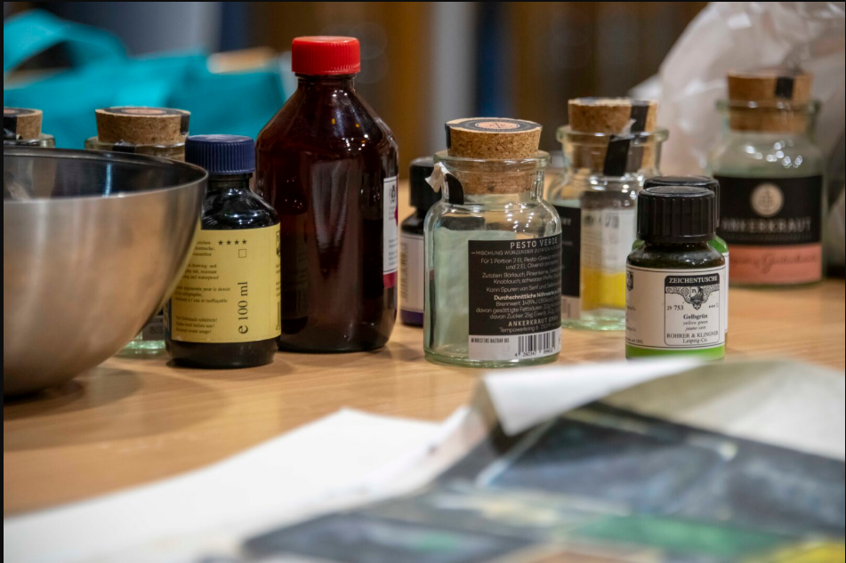 FHGR - Ein 10 Meter langes Bild ent­steht