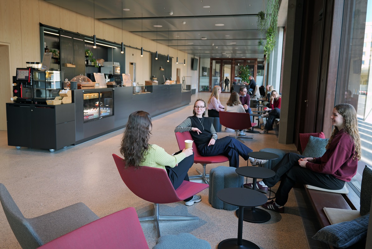 Das Bistro an der HSLU lädt zum Verweilen ein